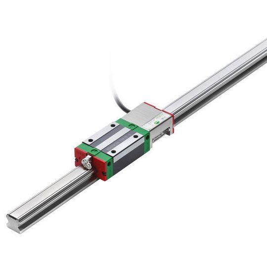 Wegmesssystem HIWIN MAGIC-PG, integriert in die Profilschienenführung .