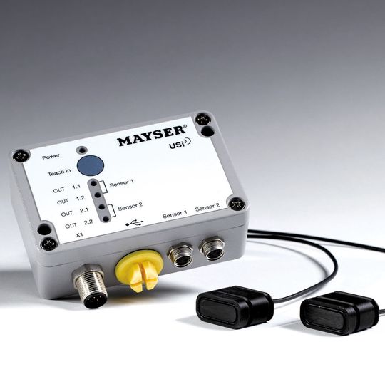 Der Sensor USi von Mayser kann insbesondere Flurförderzeuge vor Kollisionsschäden bewahren. Der Sensor USi von Mayser kann insbesondere Flurförderzeuge vor Kollisionsschäden bewahren.