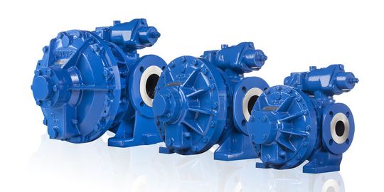 A Series pumps doubled its maximum differential pressure from 5 bar (72 psi) to 10 bar (145 psi), enabling it to be used in the safe transfer of viscous, non-lubricating, volatile or delicate fluids in a variety of oil & gas applications. A Series pumps doubled its maximum differential pressure from 5 bar (72 psi) to 10 bar (145 psi), enabling it to be used in the safe transfer of viscous, non-lubricating, volatile or delicate fluids in a variety of oil & gas applications.