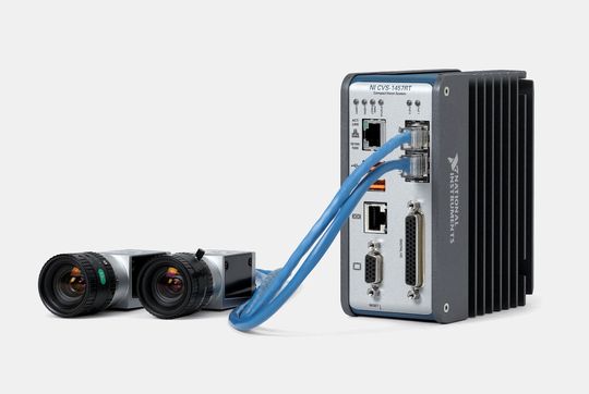 Das NI CVS-1457RT ist ein robustes Compact-Vision-System, das über einen Atom-Prozessor mit 1,66 GHz und zwei unabhängigen Power-over-Ethernet-Anschlüssen verfügt. Das NI CVS-1457RT ist ein robustes Compact-Vision-System, das über einen Atom-Prozessor mit 1,66 GHz und zwei unabhängigen Power-over-Ethernet-Anschlüssen verfügt.