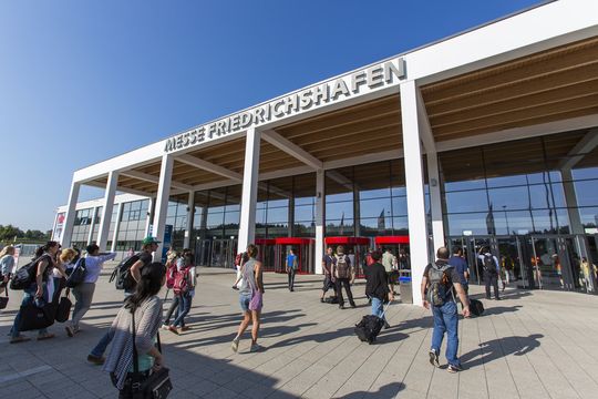 Eingang Messe Friedrichshafen Eingang Messe Friedrichshafen