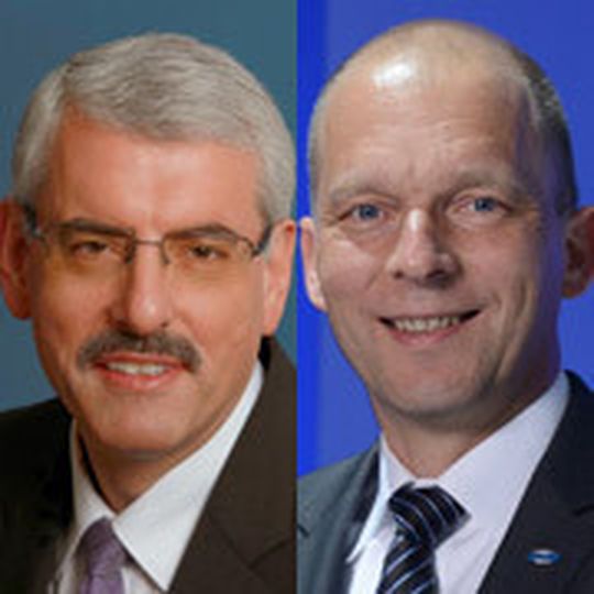 Werner Pütz (li.) und Jörg Beyer Werner Pütz (li.) und Jörg Beyer