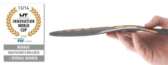 Moticon hat mit dem OpenGo Therapist eine smarte Technologie, die Sensorsohle, entwickelt. Moticon hat mit dem OpenGo Therapist eine smarte Technologie, die Sensorsohle, entwickelt.