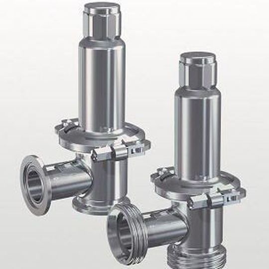Die Hygienic 400 Sicherheitsventile und Überström-/Regelventile sind unter Einhaltung der grundlegenden Konstruktionsmerkmale des Hygienic Design konstruiert. Die Hygienic 400 Sicherheitsventile und Überström-/Regelventile sind unter Einhaltung der grundlegenden Konstruktionsmerkmale des Hygienic Design konstruiert.