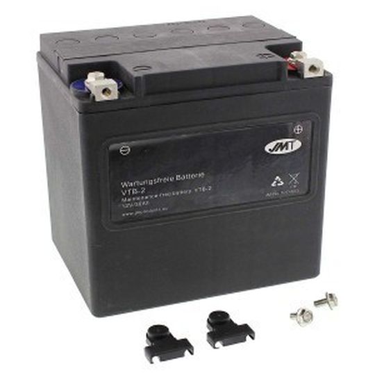 Die VTB-Batterien von JMT wurden speziell für V2 Twins von Harley Davidson entwickelt. Die VTB-Batterien von JMT wurden speziell für V2 Twins von Harley Davidson entwickelt.