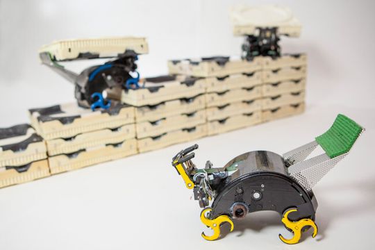 Bauen ohne Bauplan: Die TERMES-Robotercrew Bauen ohne Bauplan: Die TERMES-Robotercrew