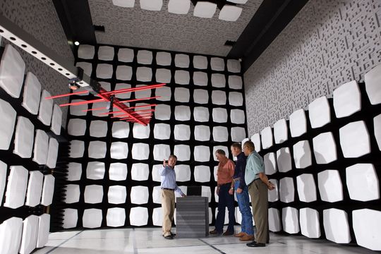 Messtaum der ETS-Lindgren in Taufkirchen. Messtaum der ETS-Lindgren in Taufkirchen.