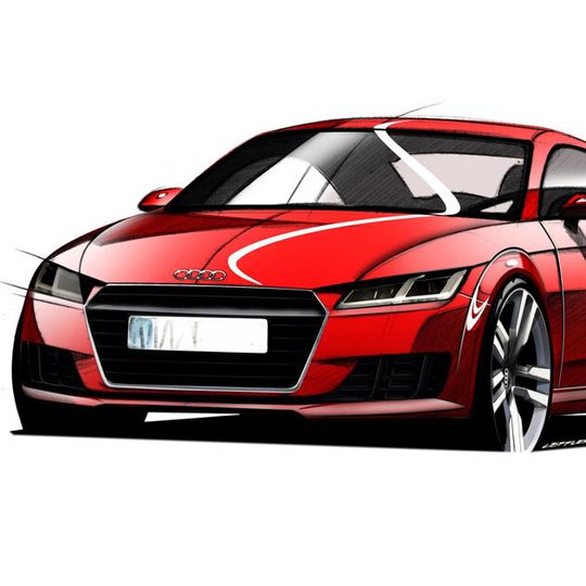Die neue Generation des Audi TT feiert in Genf Premiere. Die neue Generation des Audi TT feiert in Genf Premiere.