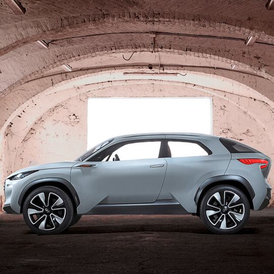 Der Hyundai Intrado feiert seine Premiere in Genf. Der Hyundai Intrado feiert seine Premiere in Genf.