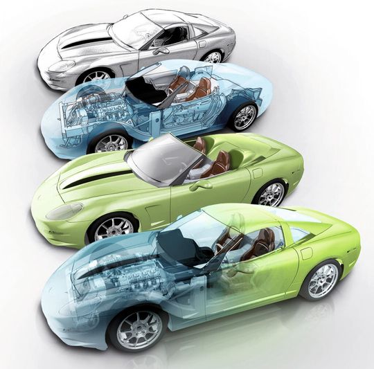 Überzeugte Daimler: Die CAD-Software PTC Creo mit der Schnittstelle Interface for JT entspricht den Anforderungen des Automobilherstellers.