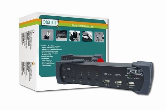 Die ersten Digitus-KVM-Switches sind Windows Vista-zertifiziert. Die ersten Digitus-KVM-Switches sind Windows Vista-zertifiziert.