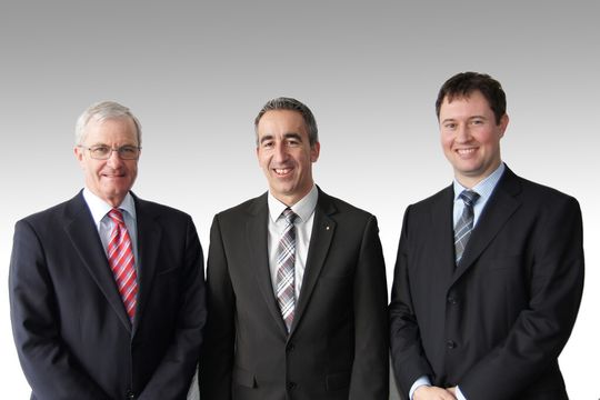 Der neue Verwaltungsrat der Berhalter AG (v.li.): Helmut Binder, Patrick Berhalter (Präsident) und Michel Thoma. Der neue Verwaltungsrat der Berhalter AG (v.li.): Helmut Binder, Patrick Berhalter (Präsident) und Michel Thoma.