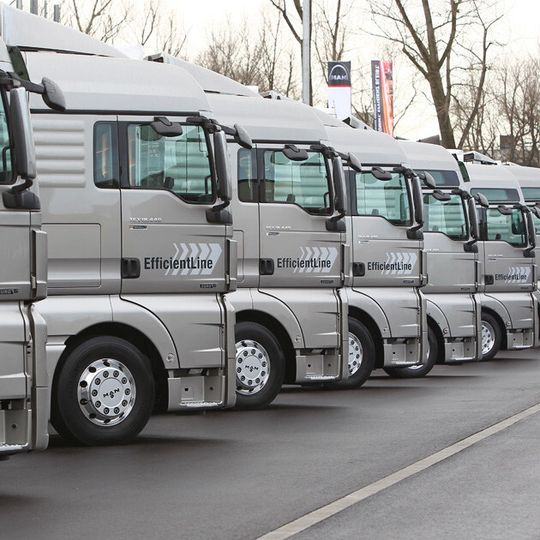 Die Nachfrage nach schweren Lkw hat zu Jahresbeginn kräftig zugelegt. Die Nachfrage nach schweren Lkw hat zu Jahresbeginn kräftig zugelegt.
