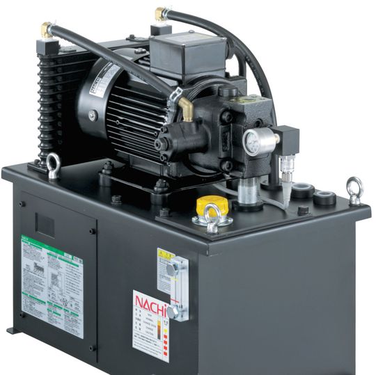 Bild 1: Das neue Aggregat sorgt für energieeffiziente Hydraulik in Werkzeugmaschinen. Bild 1: Das neue Aggregat sorgt für energieeffiziente Hydraulik in Werkzeugmaschinen.