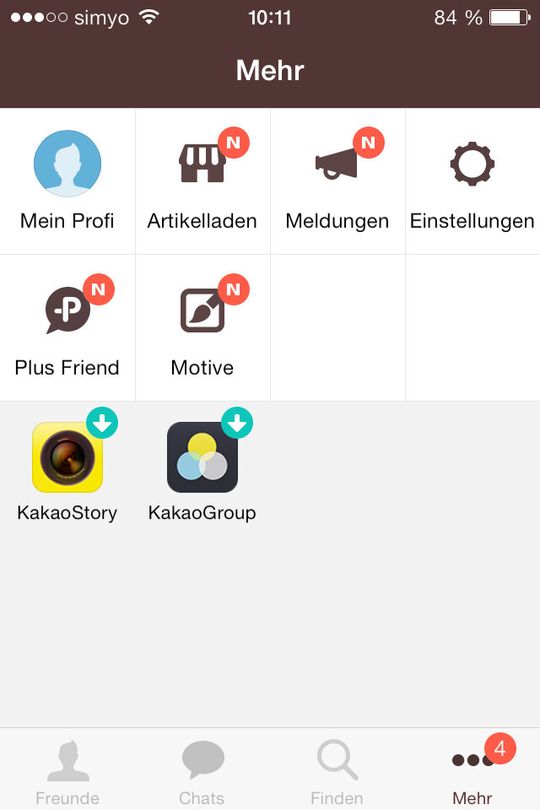 KalkaoTalk ist derzeit in Deutschland noch nicht so verbreitet, bietet dafür aber viele Features und eine aufgeräumte Oberfläche.