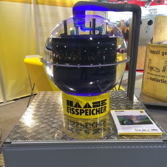 Modell des Haase-Eisspeichers.