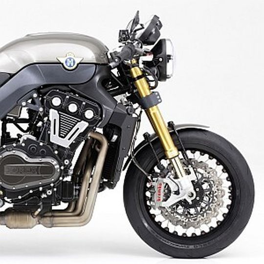 LSL, Öhlins, Brembo: Horex verbaut am Café Racer alles, was gut und teuer ist. LSL, Öhlins, Brembo: Horex verbaut am Café Racer alles, was gut und teuer ist.