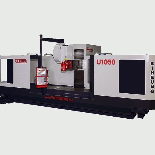 Die Maschine gehört zu den kleineren Modellen im Angebot des Kiheung-Händlers Volmatec.