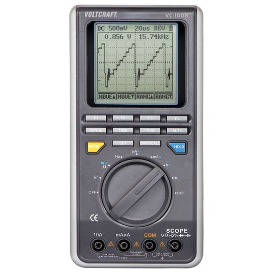 VOLTCRAFT VC1008: Das Digital Multimeter bietet z.B. eine Bandbreite von 8 MHz.