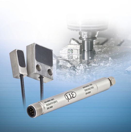 Dieser Wirbelstromsensor misst die thermische Ausdehnung der Hochfrequenzspindel berührungslos. Dieser Wirbelstromsensor misst die thermische Ausdehnung der Hochfrequenzspindel berührungslos.