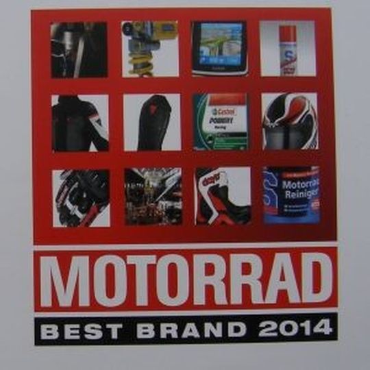 Die Leser von "Motorrad" haben ihre "Best Brands" 2014 gewählt. Die Leser von "Motorrad" haben ihre "Best Brands" 2014 gewählt.