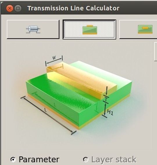 Transmissionsrechner: PCBSim berechnet die Eigenschaften von Transmissionsleitungen Transmissionsrechner: PCBSim berechnet die Eigenschaften von Transmissionsleitungen
