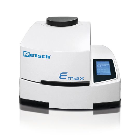 Die neue Hochleistungs-Kugelmühle Emax von Retsch Die neue Hochleistungs-Kugelmühle Emax von Retsch
