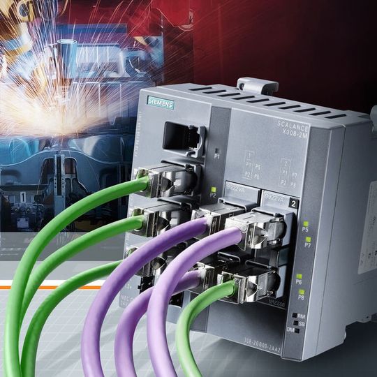 Das neue Medienmodul MM992-2VD (Variable Distance) von Siemens ermöglicht die Verwendung von Zweidraht-Leitungen, wie etwa Profibus-Verkabelung, für Ethernet-Verbindungen.
