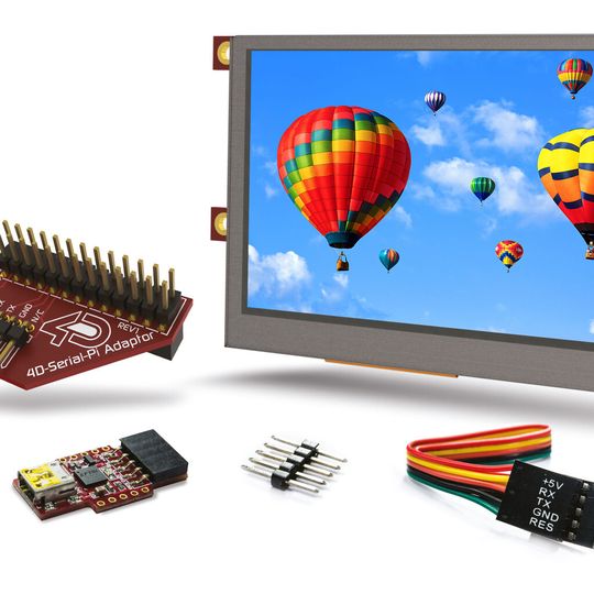 Display für Raspberry Pi: Raspberry Pi portable dank Display-Starter-Kits Display für Raspberry Pi: Raspberry Pi portable dank Display-Starter-Kits