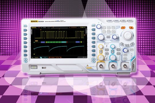Oszilloskop-Familie: Rigol bietet mit der Familie DS2000A ein digitales Oszilloskop mit integriertem 2-Kanal-Arbiträren-Funktionsgenerator. Oszilloskop-Familie: Rigol bietet mit der Familie DS2000A ein digitales Oszilloskop mit integriertem 2-Kanal-Arbiträren-Funktionsgenerator.