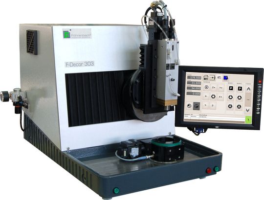 Machine F-Decor 303 pour décoration par traitement de surface