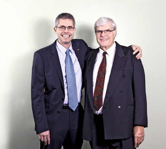 Alexander und Peter Krutzek: Sohn und Vater sind seit 30 Jahren der deutsche Garant der Finder-Strategie, den Wert eines Produktes ständig zu verbessern.