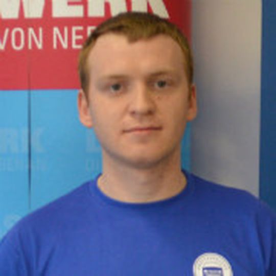 Roman Gorobets gewann den 23. Praktischen Landeswettbewerb des Kfz-Gewerbes Thüringen.