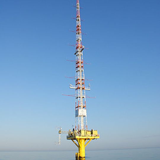 Auf dieser Fino-Offshorewindanlage wird der Korrosionsschutz von Bauteilen ganz genau geprüft. Auf dieser Fino-Offshorewindanlage wird der Korrosionsschutz von Bauteilen ganz genau geprüft.