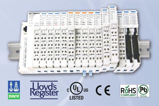 Die Fn-IO-Serie von Wachendorff ist ein Feldbus unabhängiges I/O-System, das durch seinen modularen Aufbau und sein breites Sortiment besonders flexibel eingesetzt werden kann. Abnehmbare Klemmblöcke sparen Zeit bei der Installation, da diese auch bei stehender Verdrahtung vorgenommen werden kann. Die Fn-IO-Serie von Wachendorff ist ein Feldbus unabhängiges I/O-System, das durch seinen modularen Aufbau und sein breites Sortiment besonders flexibel eingesetzt werden kann. Abnehmbare Klemmblöcke sparen Zeit bei der Installation, da diese auch bei stehender Verdrahtung vorgenommen werden kann.
