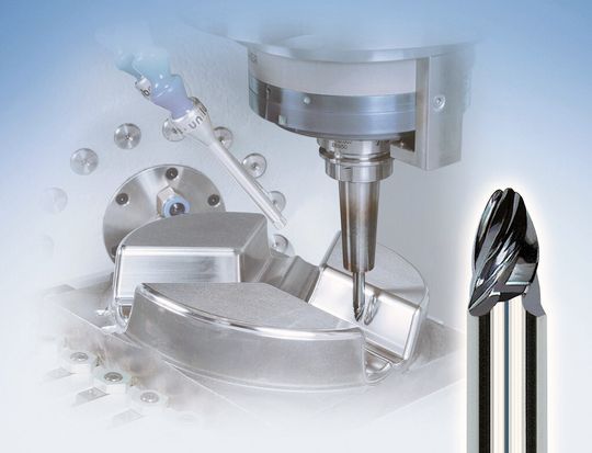 Komplexe konkave oder konvexe Freiformflächen und Kavitäten sind das Metier der Parabelfräser-Serie 920 von Zecha. Komplexe konkave oder konvexe Freiformflächen und Kavitäten sind das Metier der Parabelfräser-Serie 920 von Zecha.