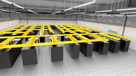 Der Supercomputer SuperMUC wird seit dem Sommer 2012 am LRZ betrieben. Der Supercomputer SuperMUC wird seit dem Sommer 2012 am LRZ betrieben.