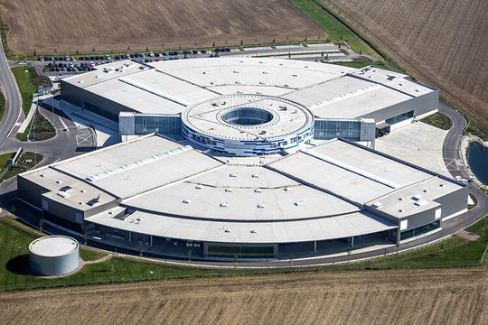 Das Eberspächer-Werk in Wilsdruff bei Dresden.