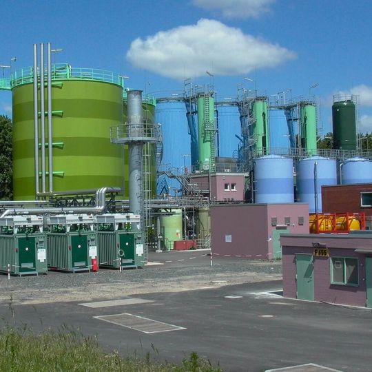 Eine bestehende Abwasservorbehandlungsanlage im Industriepark Höchst. Bald sollen neue Anlagen entstehen.