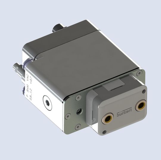 Die Größe der Dosierkammer bestimmt beim Pneumatic Dosing System das Dosiervolumen pro Hub und kann zwischen 150 und 750 µl liegen.