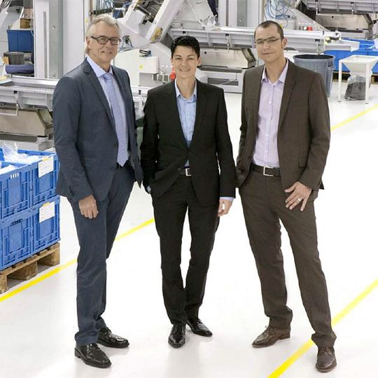 Die Unternehmerfamilie Späh: (v.l.) Alfred Späh, Sandra Späh und Thomas Späh. Die Unternehmerfamilie Späh: (v.l.) Alfred Späh, Sandra Späh und Thomas Späh.