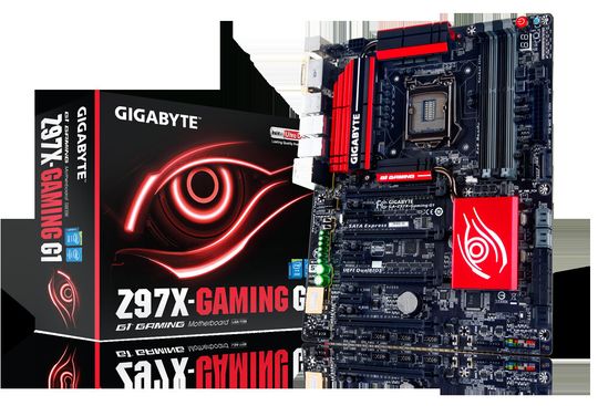 Das Gigabyte GA-Z97X-Gaming G1 ist mit einem speziellen Killer-GBit-LAN-Adapter ausgestattet, der bei Netzwerk-Spielen für eine niedrige Latenz sorgen soll. Das Gigabyte GA-Z97X-Gaming G1 ist mit einem speziellen Killer-GBit-LAN-Adapter ausgestattet, der bei Netzwerk-Spielen für eine niedrige Latenz sorgen soll.
