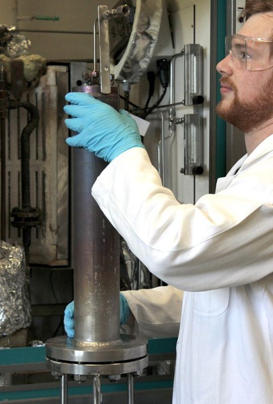 Reaktor für die Synthese höherer Alkohole Reaktor für die Synthese höherer Alkohole