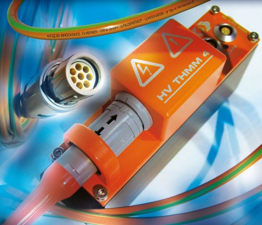 Die Temperatur an Hochvolt-Komponenten sicher überwachen.