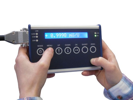 Der Datenlogger von ME-Messsysteme eignet sich für Dehnungsmessstreifen.