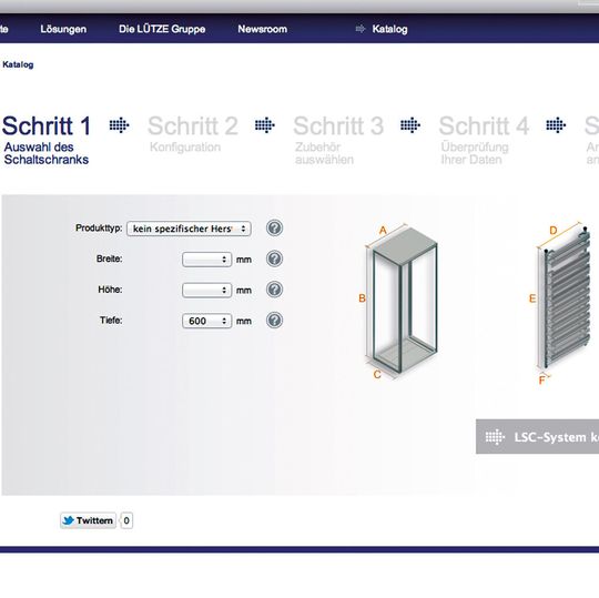 Lütze hat einen Online-Konfigurator für das Verdrahtungssystem LSC Air-Stream vorgestellt. Lütze hat einen Online-Konfigurator für das Verdrahtungssystem LSC Air-Stream vorgestellt.