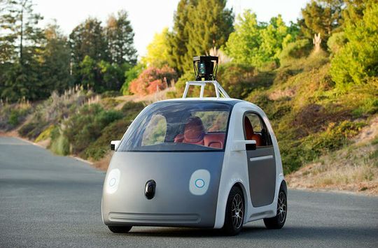 Klein und knubbelig: Google erster eigener Fahrzeugentwurf für ein autonomes Auto Klein und knubbelig: Google erster eigener Fahrzeugentwurf für ein autonomes Auto