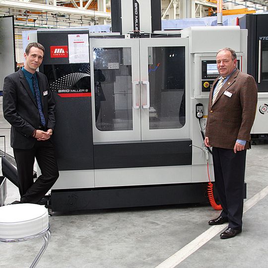 Andrew Heath (l.) said the new office and showroom in Germany indicates that SMTCL has decided to make Europe a priority. Andrew Heath (l.) said the new office and showroom in Germany indicates that SMTCL has decided to make Europe a priority.