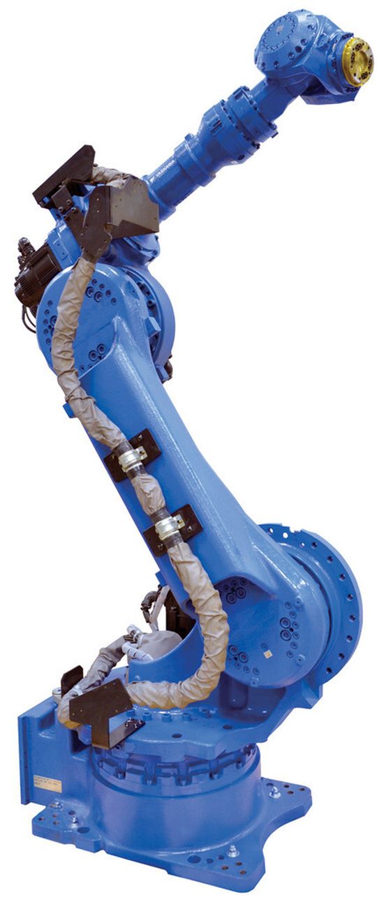 Yaskawa reagiert mit aktuellen Neuentwicklungen wie den Motoman-Modellen MA1440 und MC2000 auf den anhaltenden Effizienzdruck in der Automotive-Industrie.