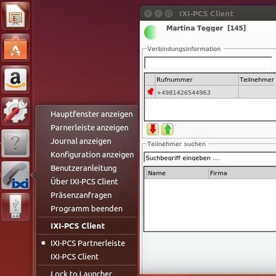 Mit dem Servonic IXI-PCS Client 1.42 können Linux-User ihr Telefon per Maus und Tastatur steuern. Mit dem Servonic IXI-PCS Client 1.42 können Linux-User ihr Telefon per Maus und Tastatur steuern.